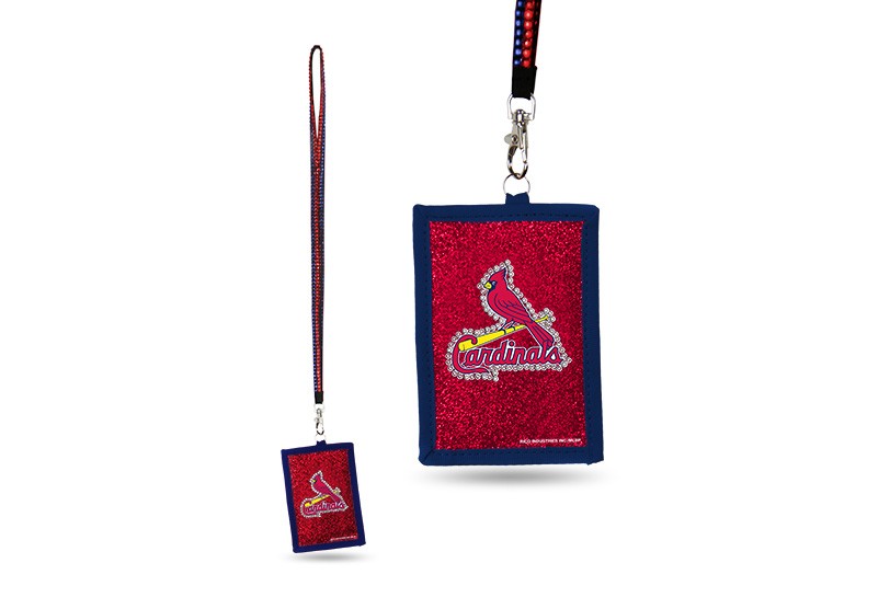 St. Louis Cardinals Bling - Bling Lanyards With ID Holder Set - $3.00 Each