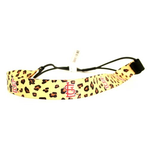 St. Louis Cardinals - Leopard Print Headbands - 12 For $30.00