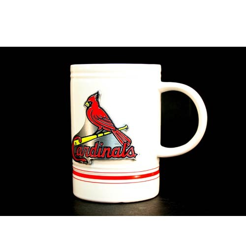 St. Louis Cardinals Mugs - 16OZ White Metal Tag Series - $6.00 Each - Wholesale  St Louis Cardinals Products - Cardinals Merchandise - Wholesale MLB  Merchandise