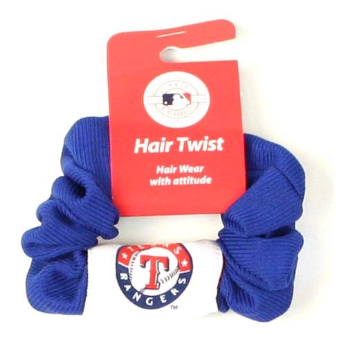 Closeout - Wholesale Texas Rangers Merchandise - Blue Hair Twisters - 12 Twisters For $24.00