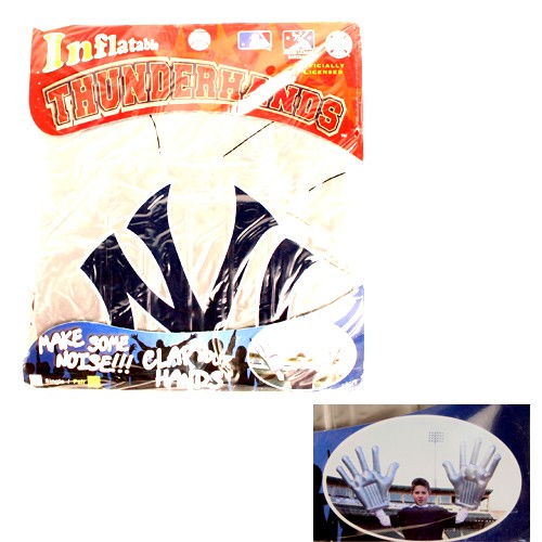 New York Yankees Baseball - Thunder Hands Set - 12 Sets For $36.00