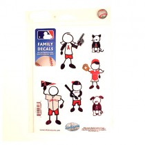 Closeout - Los Angeles Angels Stickers - Family Decal Sets - 12 Sets For $24.00