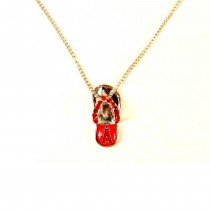 Blowout - Los Angeles Angels Necklaces - Flip Flop Style - 12 For $24.00