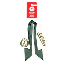 Discontinued Item - Oakland Athletics Merchandise - Ponytail Holders - 12 Ponies For $24.00