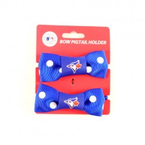 Toronto Blue Jays - 2Pack Bowtie Style Ponies - 12 Packs For $18.00