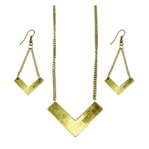 Atlanta Braves Chevron Sets - Earring And Necklace Set - 12 For $24.00