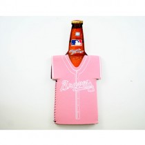 Atlanta Braves Bottle Huggie - Pink Jersey Style - 12 For $12.00