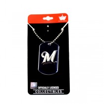 Milwaukee Brewers Dog Tags - The ENAMEL Series - 12 For $30.00