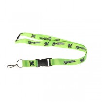 Milwaukee Brewers Lanyards - Premium 2-Sided FULL Neon - 12 For $30.00