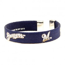 Milwaukee Brewers Bracelets - Ribbon Style - 12 For $27.00