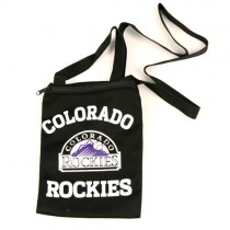 Blowout - Colorado Rockies Bags - Fan Zippered Pouch - 12 For $24.00