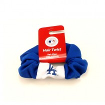 Closeout - Los Angeles Dodgers Hair Accessories - Blue Jersey Material Twister - 12 For $24.00