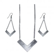 LA Dodgers Chevron Sets - Earring And Necklace Sets - 12 For $24.00