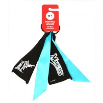 Blowout - Wholesale Hair Products - Florida Marlins Ponytail Holders - 24 For $24.00