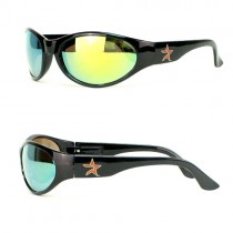 Closeout - Houston Astros Sunglasses - SOLID Style - 12 Pair For $24.00