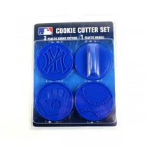 New York Yankees - 4PC Cookie Cutter Sets - 12 Sets For $24.00