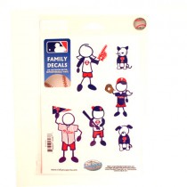 Closeout - Philadelphia Phillies Stickers - Family Decal Sets - 12 Sets For $24.00