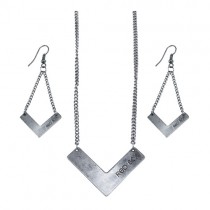 Boston Red Sox Chevron Sets - Earring And Necklace Sets - 12 For $24.00