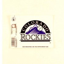 Closeout Style Decal - Series2 - Colorado Rockies - 12 For $15.00