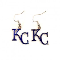 Kansas City Royals Earrings - AMCO Series2 - Dangle Earrings - 12 Pair for $33.00