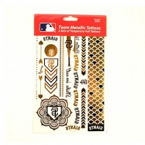 Opportunity Buy - San Francisco Giants Tattoos - 6"x10" - 2Pack Set Body Tattoos - 12 Sets For $24.00