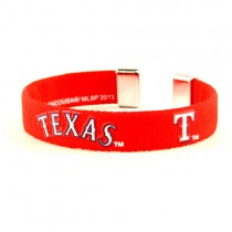 Special Buy - Texas Rangers Bracelets - Ribbon Style - 12 For $27.00