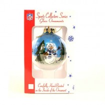 Blowout - Tennessee Titans Ornaments - Hand Painted Ball Ornaments - 12 For $24.00