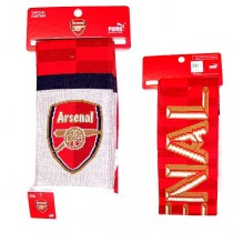 Arsenal Soccer Gear - Knit Woven Full Size Scarf - 12 For $60.00