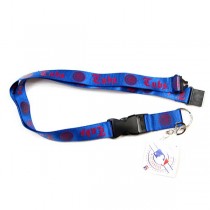 Chicago Cubs Lanyards - Blue Old English Style - 6 For $18.00