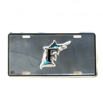 Florida Marlins - Mirror Style License Plates - 12 Plates For $12.00