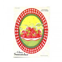 Sun Catchers - Hanging Strawberry Sun Catchers - 12 For $18.00